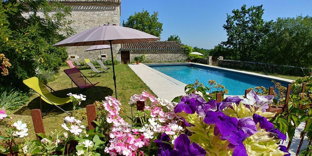 La Vayssade - Maison D'Hotes - Jacuzzi, Piscine & Truffes Lalbenque Dış mekan fotoğraf